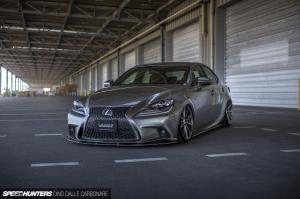 Lexus IS350 F-Sport by Lexon on Vossen Wheels 2014 года